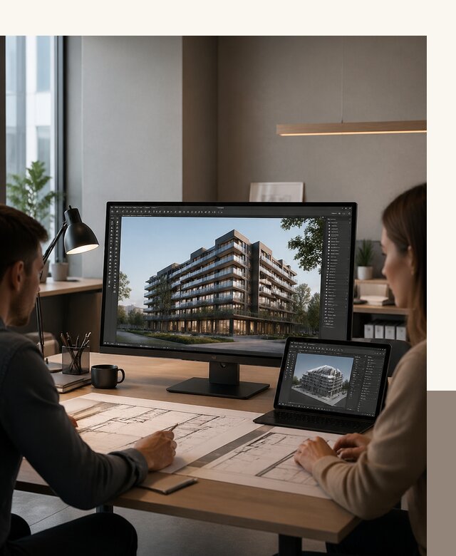 3D визуализация архитектуры и объектов строительства в Боре